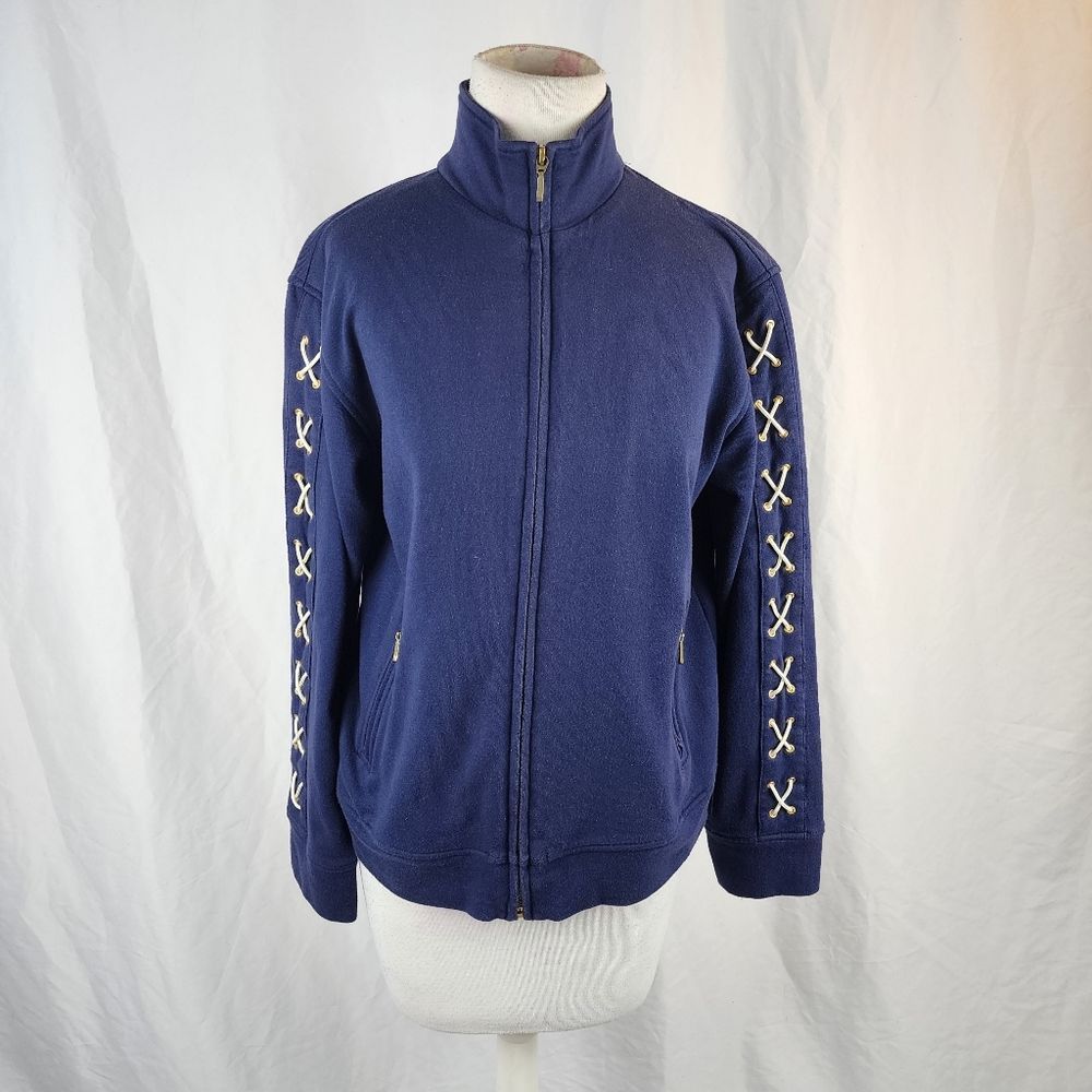 Needle & Threads Vintage Zip up Sweater